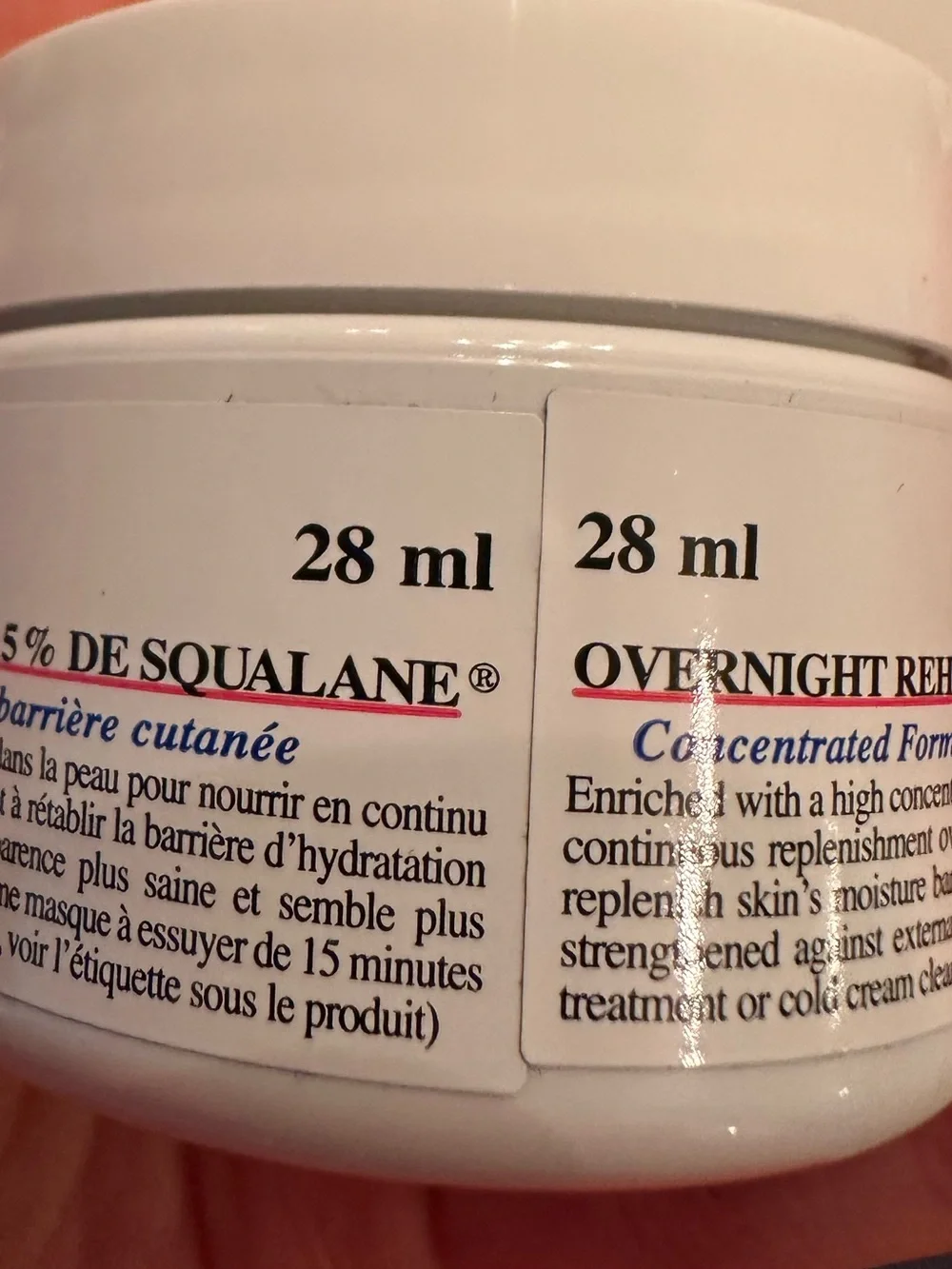 NEW Sephora Kiehl’s Ultra Facial Overnight Rehydrating Cream 10.5% Squalane acne